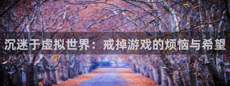 极悦娱乐在线登录：沉迷于虚拟世界：戒掉游戏的烦恼与希望